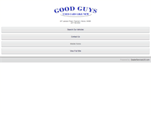 Tablet Screenshot of goodguysme.com